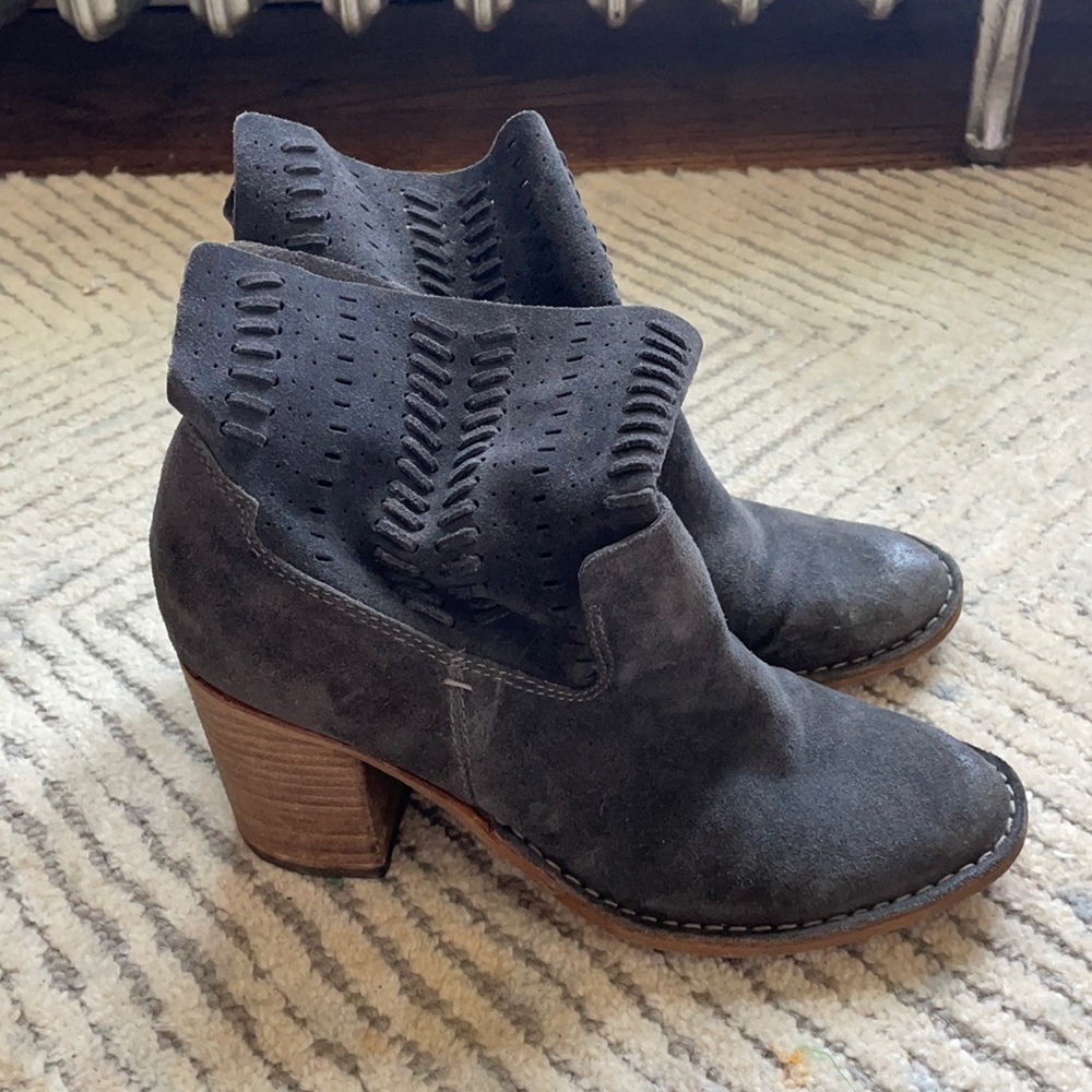 Dolce Vita Suede Heeled Booties